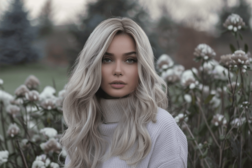 mattathere hair extension in a beautiful jewess model ash blo 43d1d67f faee 4c4b 80ed a8a330f604ab 1